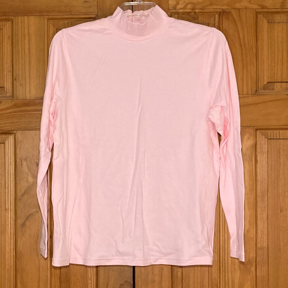 NWOT Vintage Studio Works Mock Neck Knit Top Size L